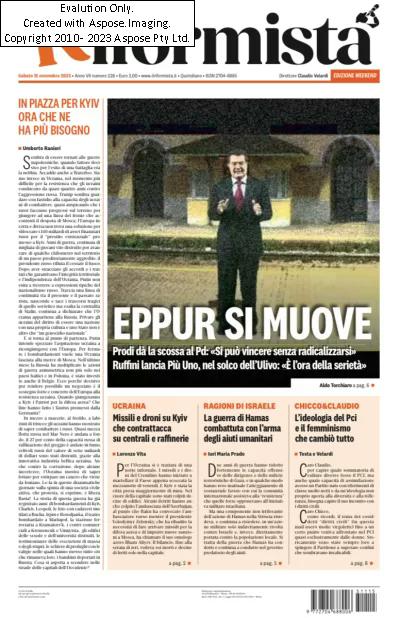 Copertura Il Riformista