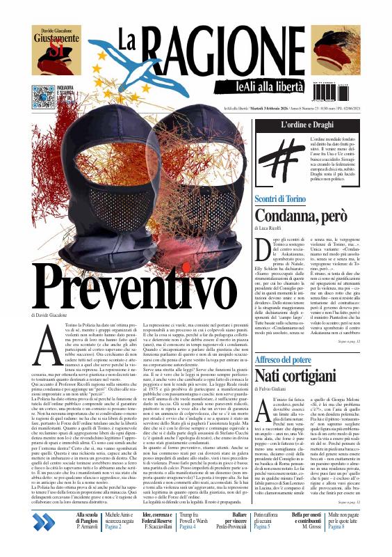 Copertura La Ragione