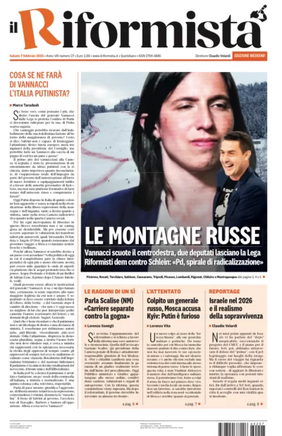 Copertura Il Riformista