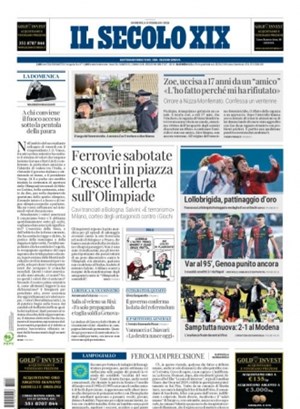 Copertura Il Secolo XIX