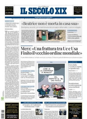 Copertura Il Secolo XIX