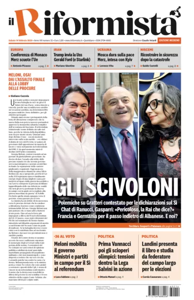 Copertura Il Riformista