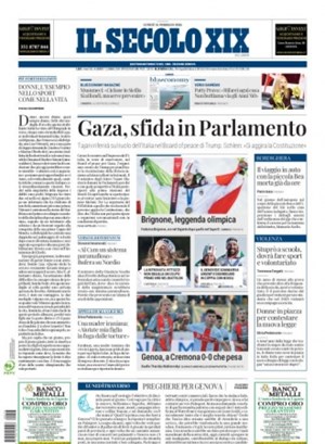 Copertura Il Secolo XIX