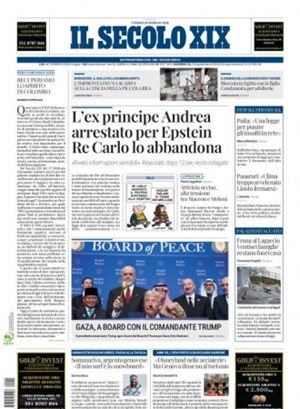 Copertura Il Secolo XIX