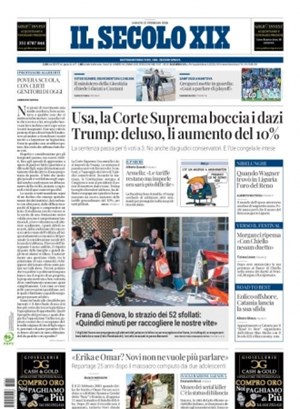 Copertura Il Secolo XIX