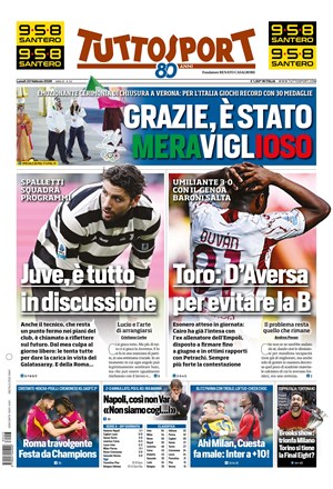 Copertura Tuttosport