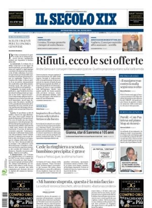 Copertura Il Secolo XIX