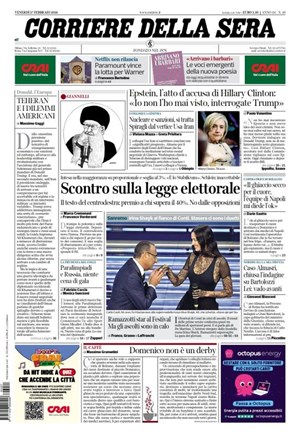 Copertura Corriere della Sera