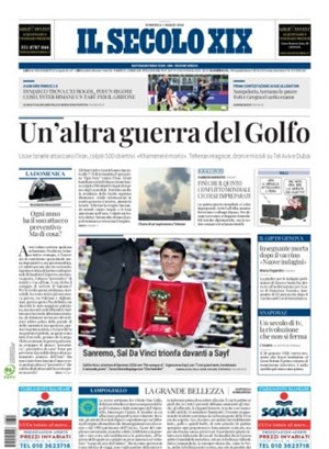 Copertura Il Secolo XIX