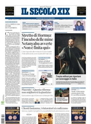 Copertura Il Secolo XIX