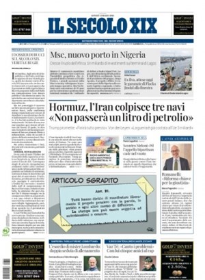 Copertura Il Secolo XIX