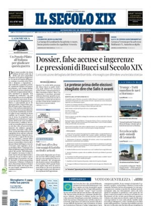 Copertura Il Secolo XIX