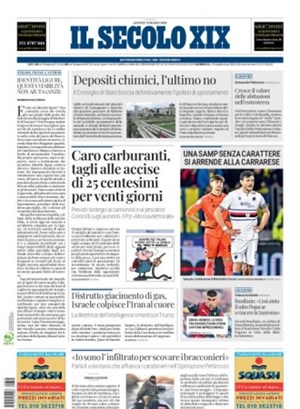 Copertura Il Secolo XIX