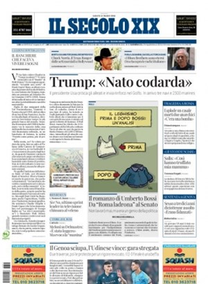 Copertura Il Secolo XIX