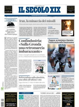 Copertura Il Secolo XIX