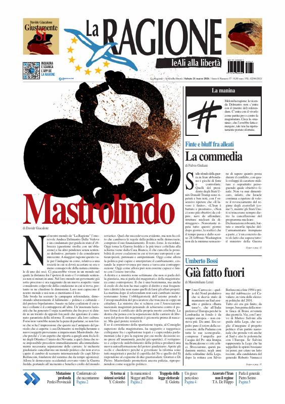 Copertura La Ragione