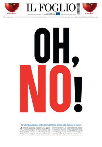 Copertura Il Foglio