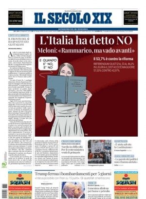 Copertura Il Secolo XIX