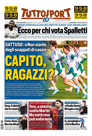 Copertura Tuttosport