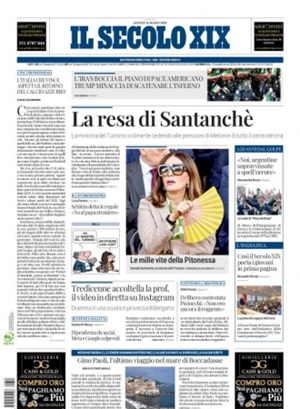 Copertura Il Secolo XIX