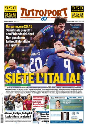 Copertura Tuttosport