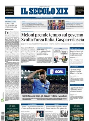 Copertura Il Secolo XIX