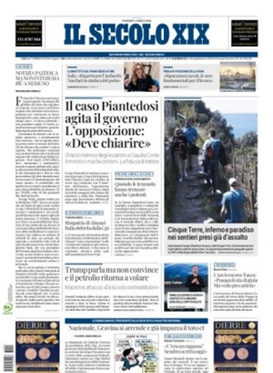 Copertura Il Secolo XIX