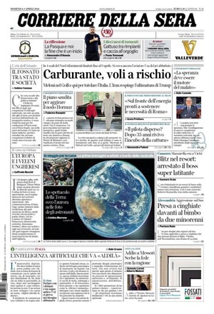 Copertura Corriere della Sera