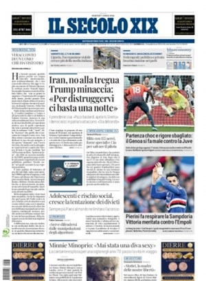 Copertura Il Secolo XIX