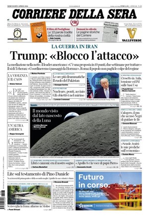 Copertura Corriere della Sera