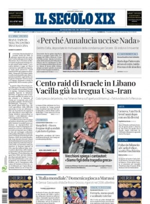 Copertura Il Secolo XIX