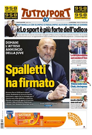 Copertura Tuttosport