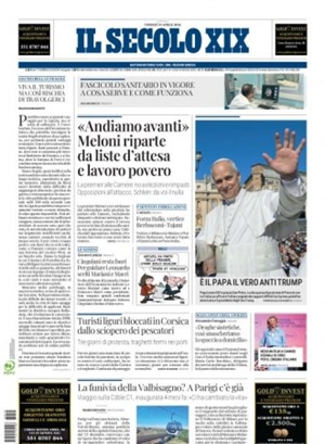 Copertura Il Secolo XIX