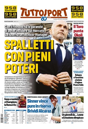 Copertura Tuttosport