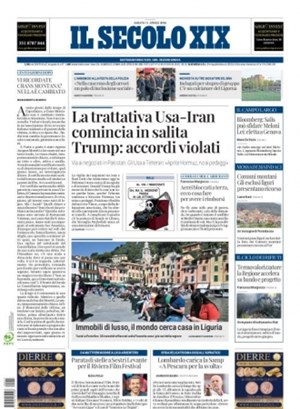 Copertura Il Secolo XIX