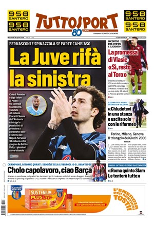 Copertura Tuttosport