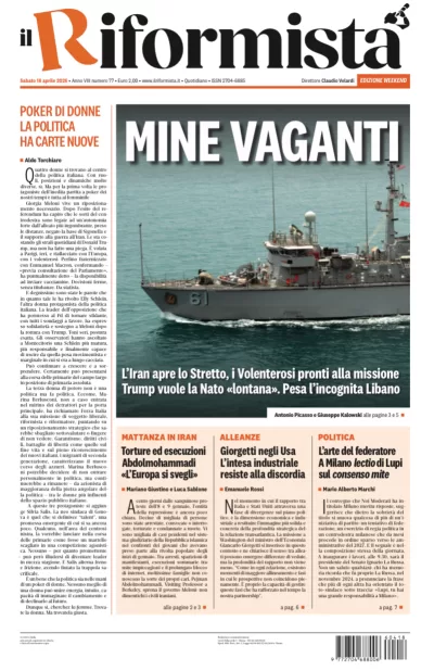 Copertura Il Riformista