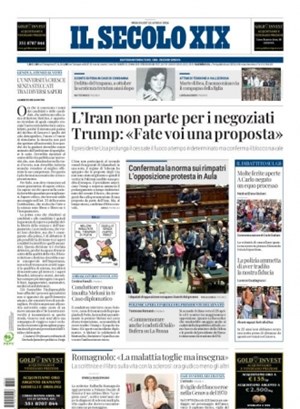 Copertura Il Secolo XIX