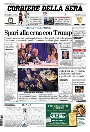 Copertura Corriere della Sera