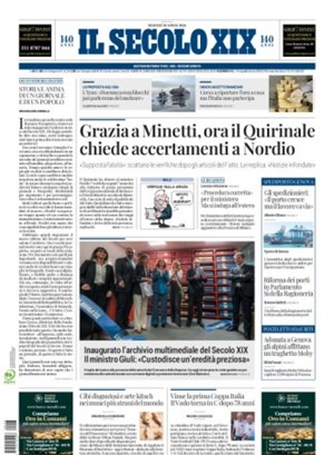 Copertura Il Secolo XIX