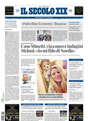 Copertura Il Secolo XIX