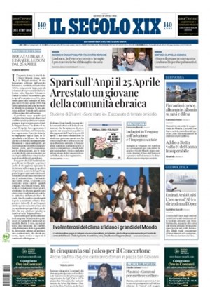 Copertura Il Secolo XIX