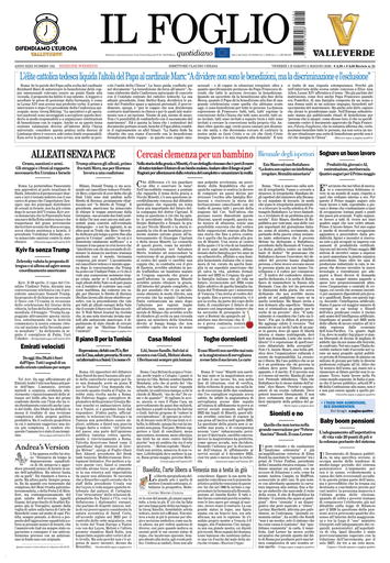 Copertura Il Foglio