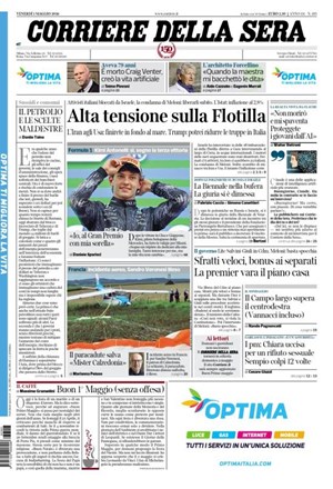 Copertura Corriere della Sera