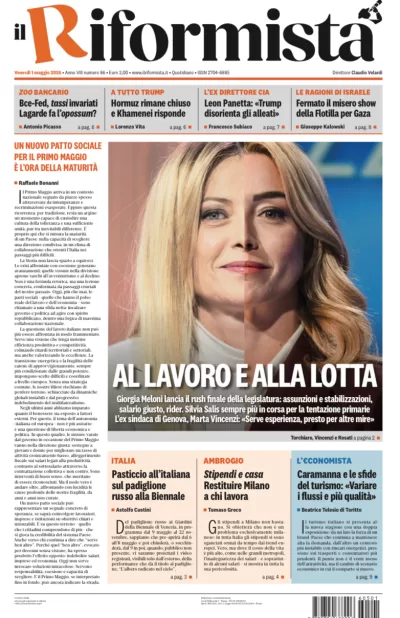 Copertura Il Riformista