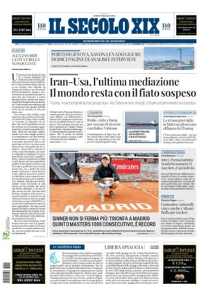 Copertura Il Secolo XIX