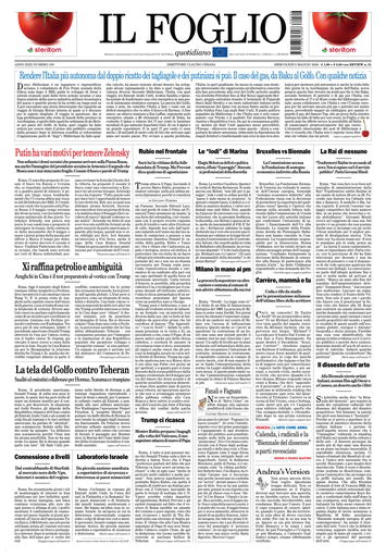 Copertura Il Foglio