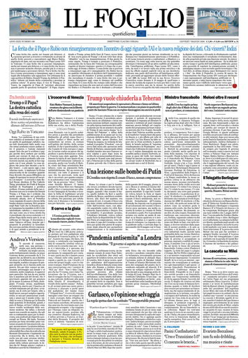 Copertura Il Foglio