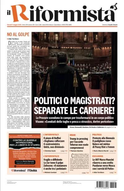 Copertura Il Riformista