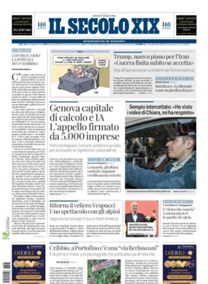 Copertura Il Secolo XIX